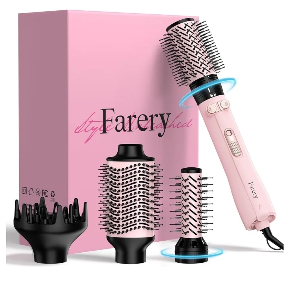 NWB- FARERY curling tools brush